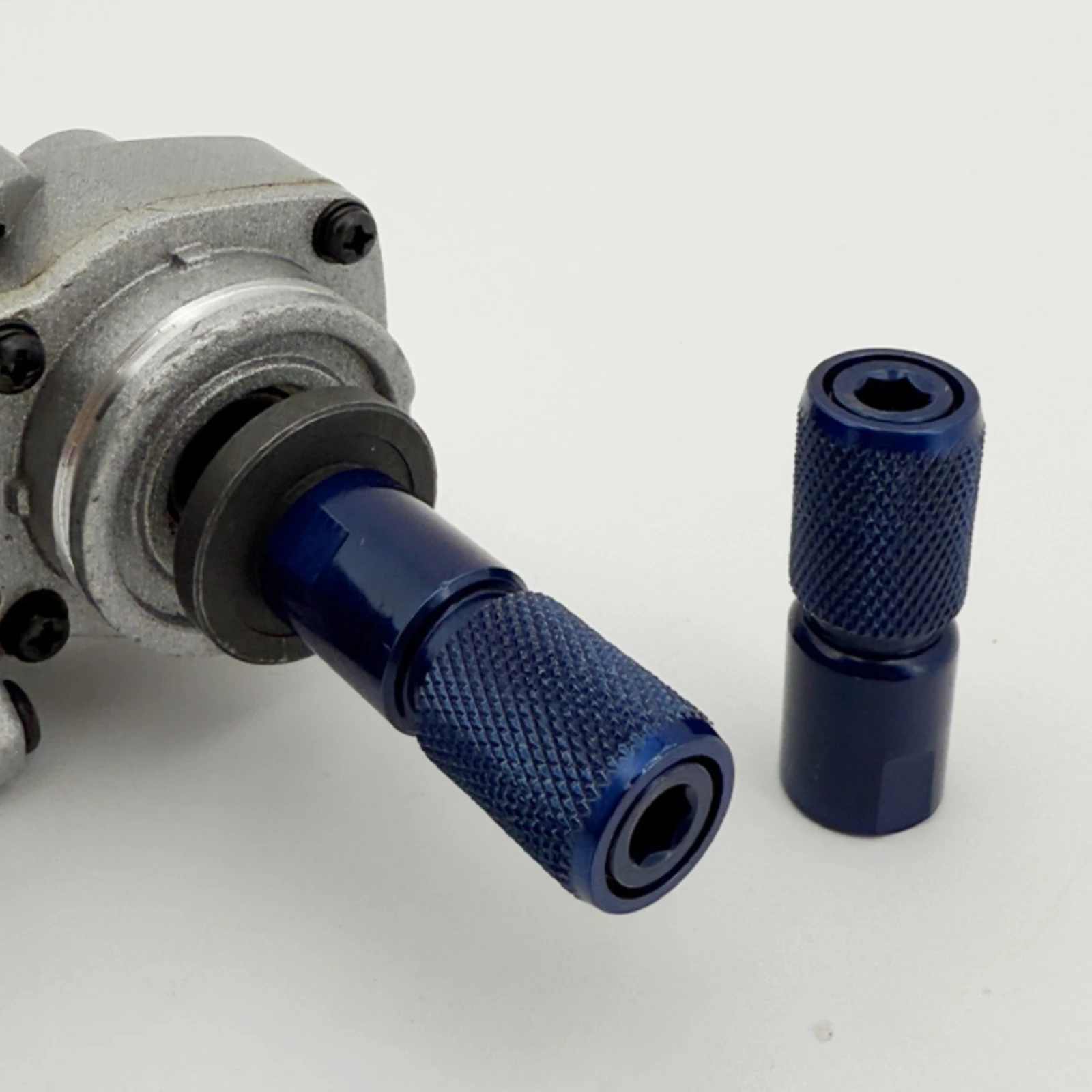 Adaptador roscado para amoladora, acabado electroforesis, hexagonal - imagen 4