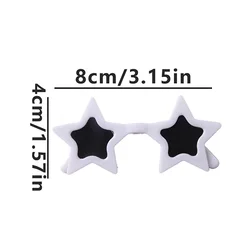 Gafas de sol antideslizantes con forma de estrella para gatos y perros