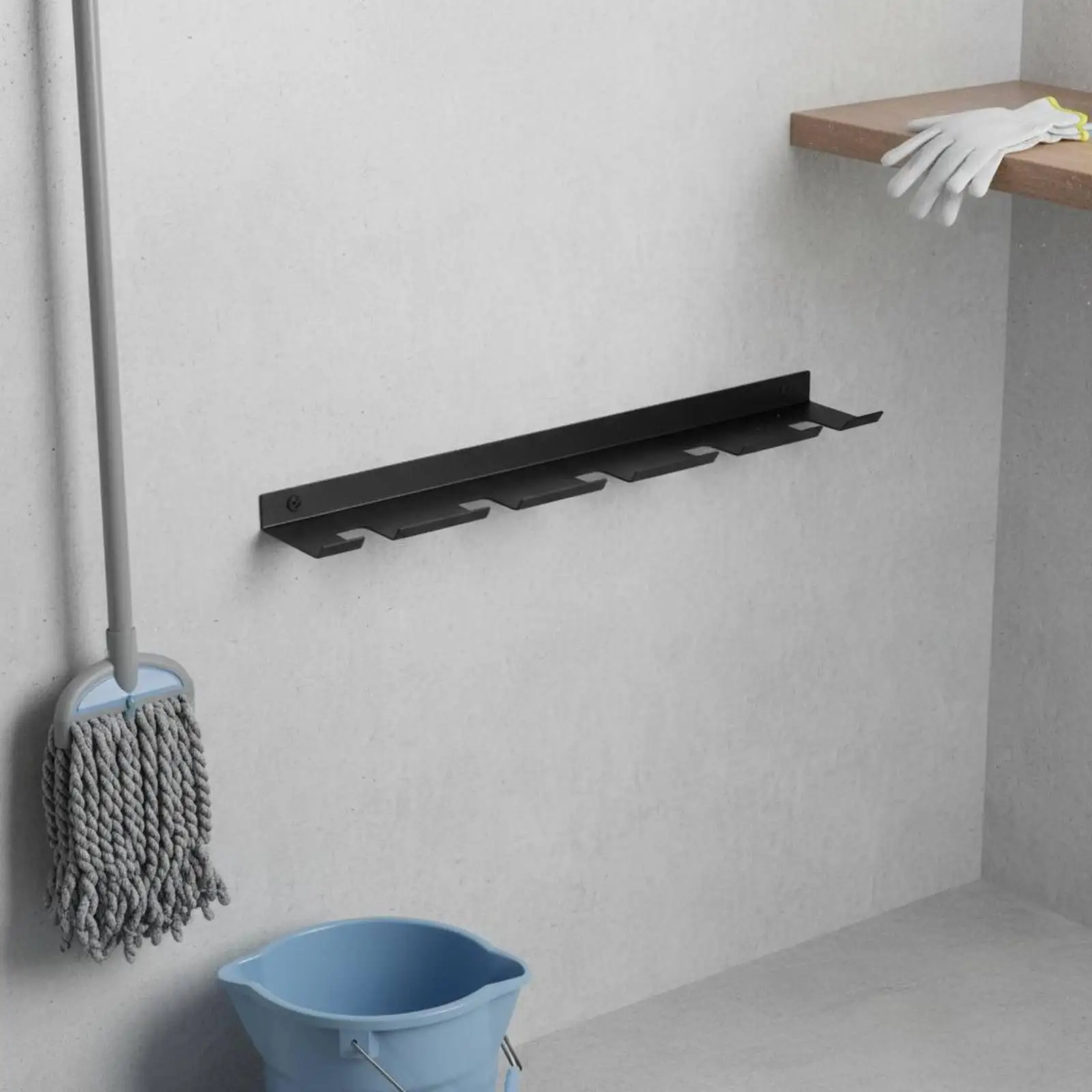 Colgador para Herramientas de Jardín – Soporte Antioxidación para Cobertizo - imagen 5