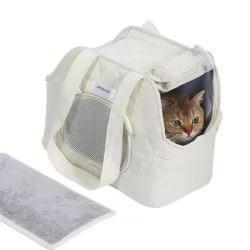 Bolsa de transporte transpirable para gatos y perros pequeños