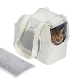 Bolsa de transporte transpirable para gatos y perros pequeños