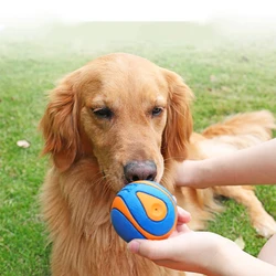 Pelota mordedora de caucho natural para perros y cachorros