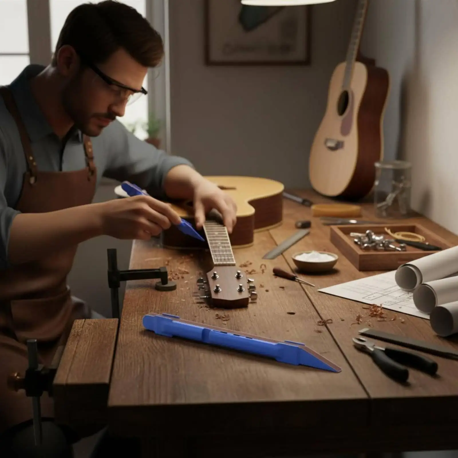 Kit de lijado para trastes de guitarra con óxido de aluminio - imagen 5