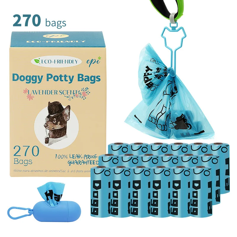 Dispensador de bolsas para excrementos de perros y gatos, portátil