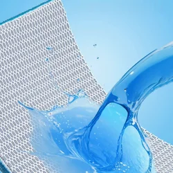 Medio de biofiltración sin pegamento para acuario, agua cristalina