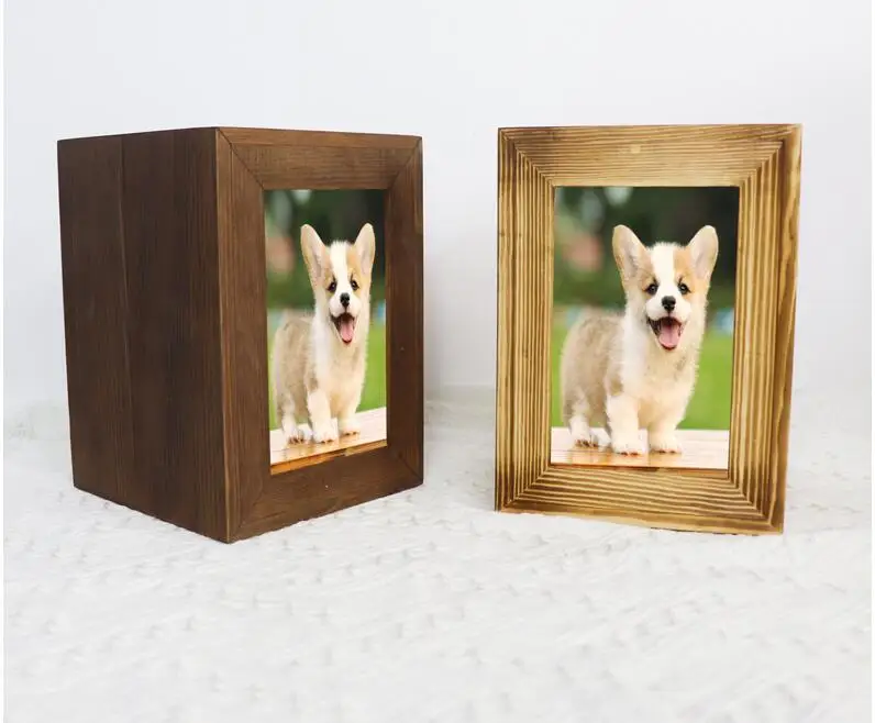 Frente de urna con marco para foto 9x13 cm