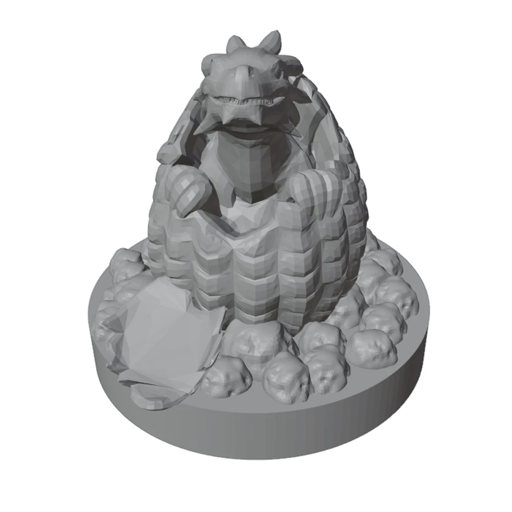 Huevos de dinosaurio para gato y perro – Figuras en resina sin pintar - imagen 3