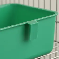 Comedero colgante anti-salpicaduras para aves con bandeja desmontable