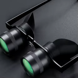 Telescopio pesca ajustable portátil compacto con gafas de enfoque