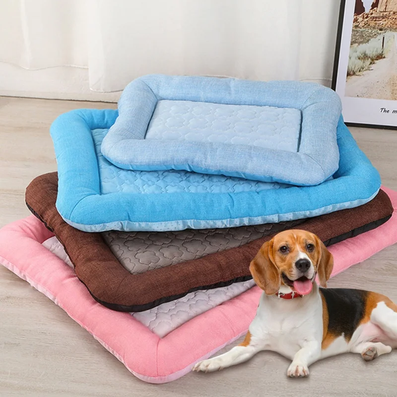 Alfombra refrescante autoenfriable para gatos y perros, lavable - imagen 2