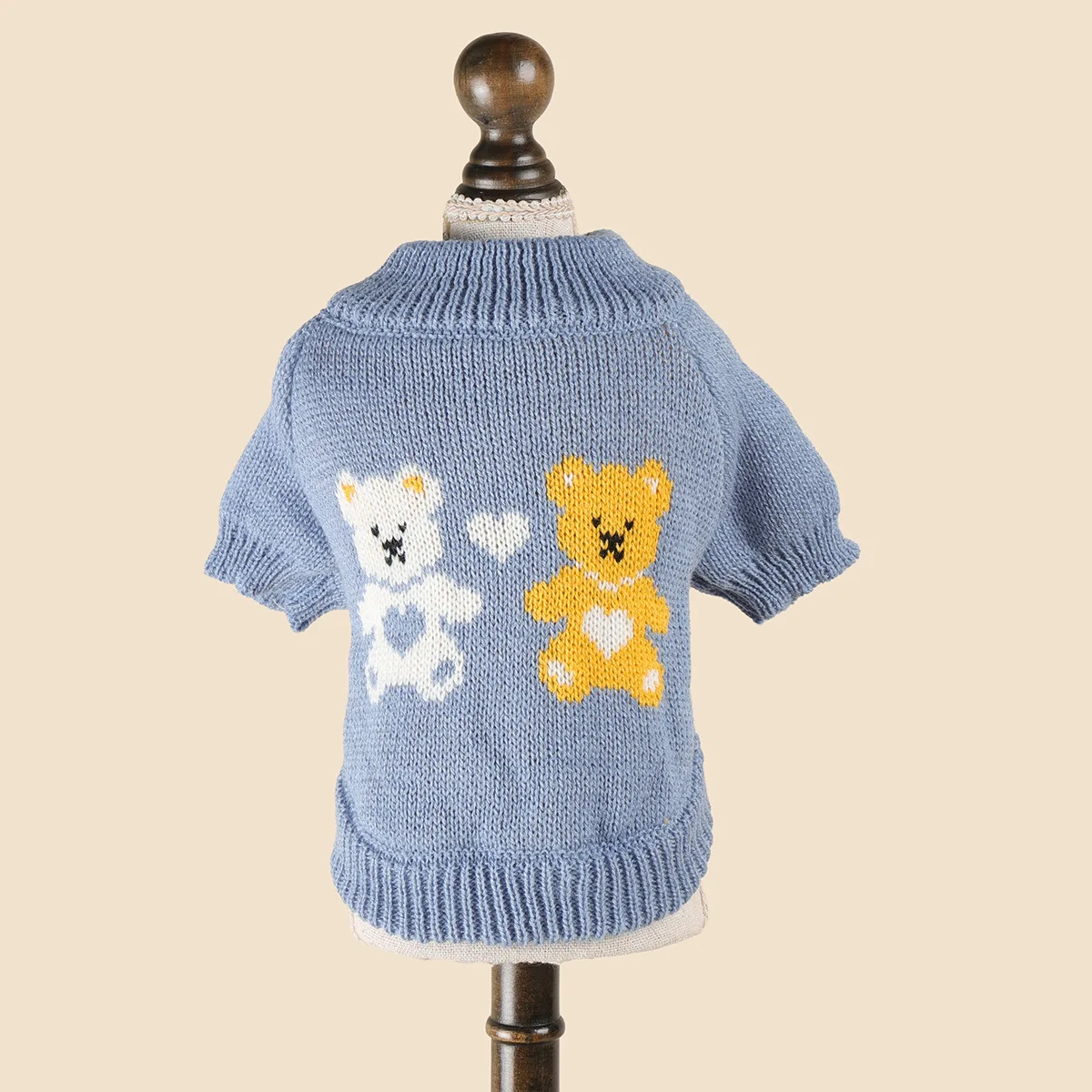 Suéter de Punto para Perros Pequeños y Gatos – Abrigador Otoño/Invierno - imagen 3