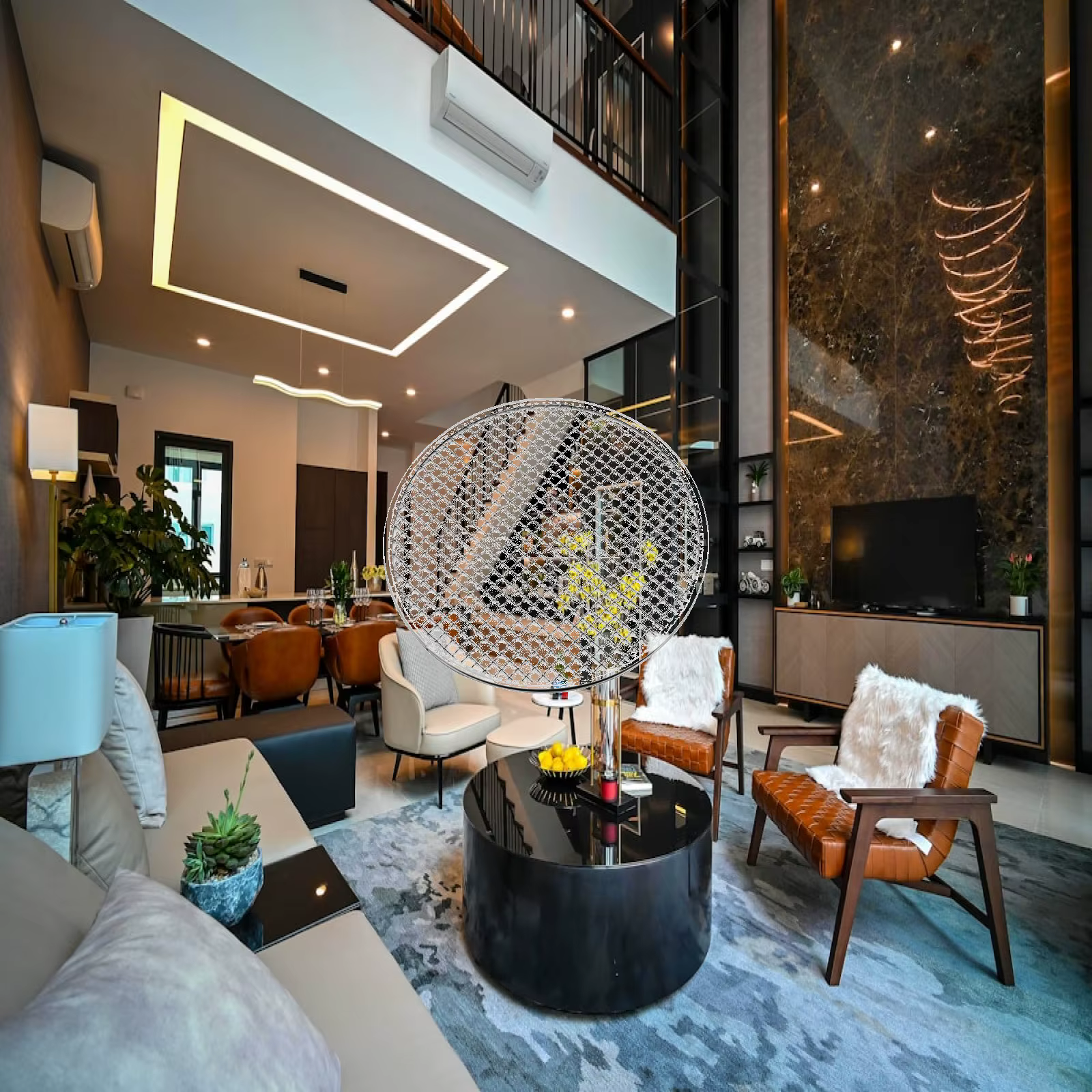 Cocina, Comedor y Bar