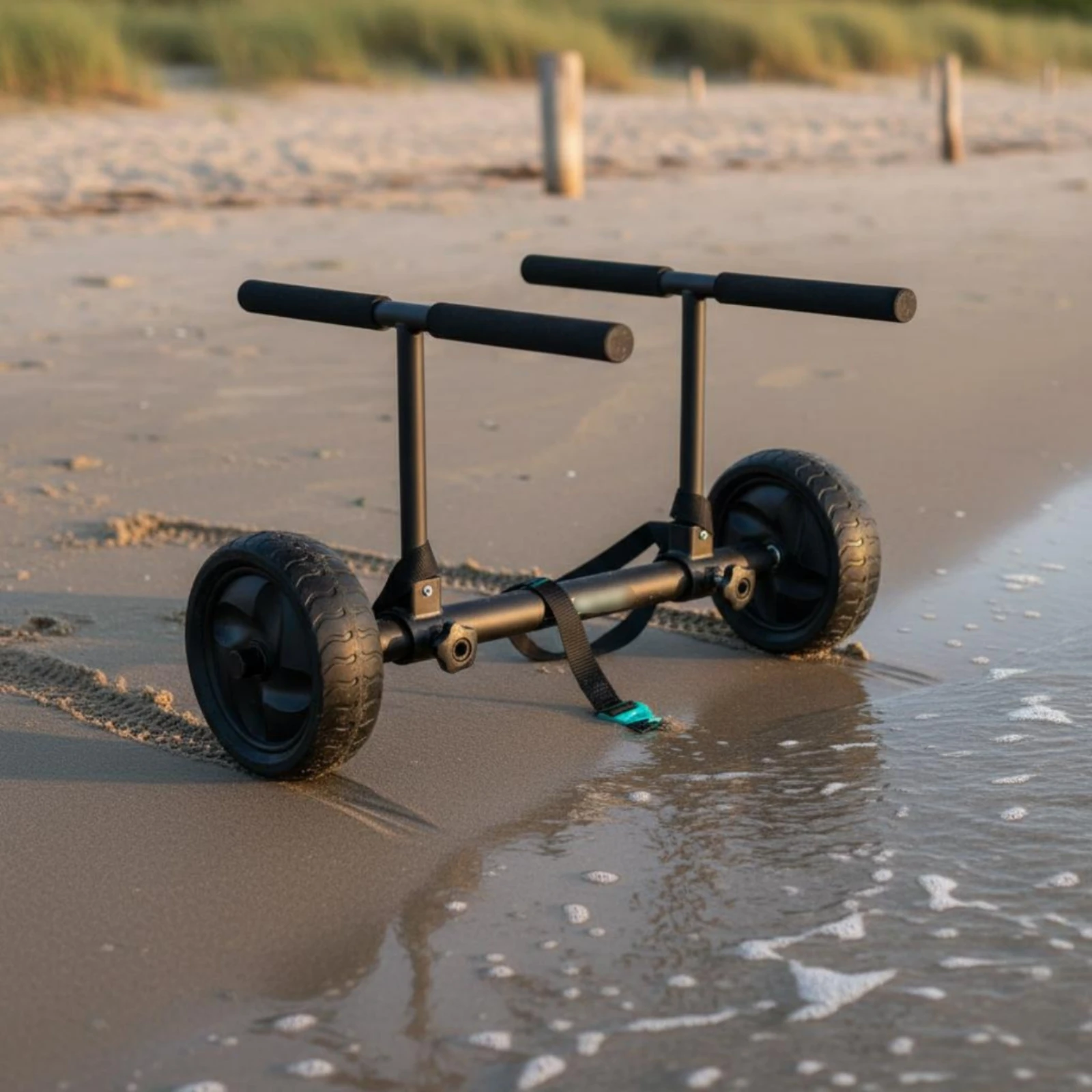 Carrito plegable todoterreno para gatos y perros: fácil de transportar - imagen 3