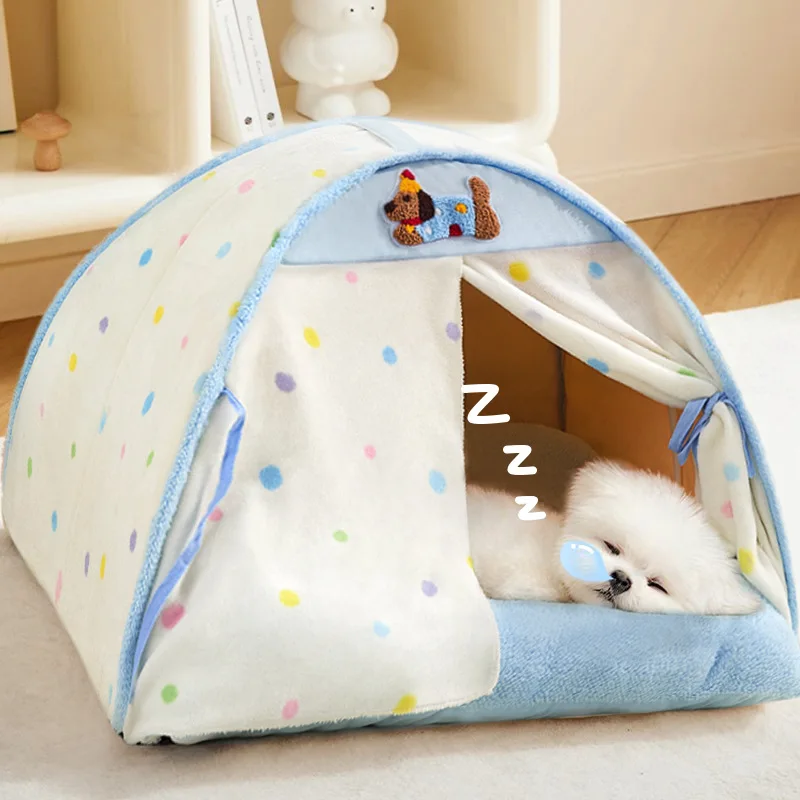 Cama nido para perros pequeños y cachorros – Casa 4 estaciones - imagen 5