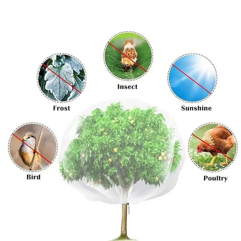 Malla protectora para árboles frutales contra pájaros e insectos - imagen 3
