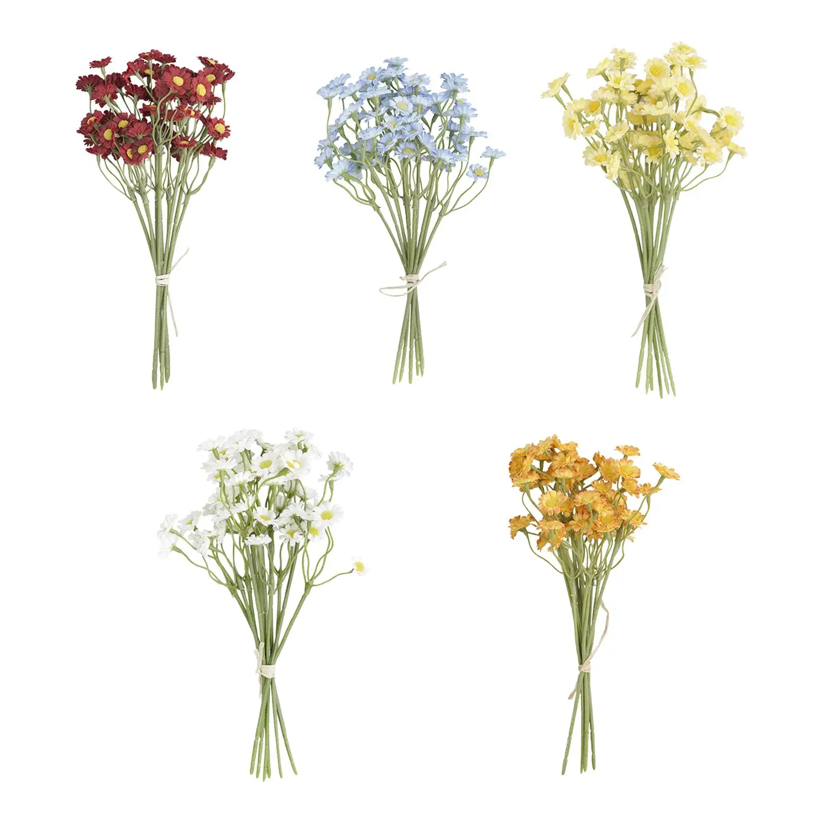 Ramo de Manzanillas Artificiales – Centro de Mesa Decorativo para Bodas - imagen 5