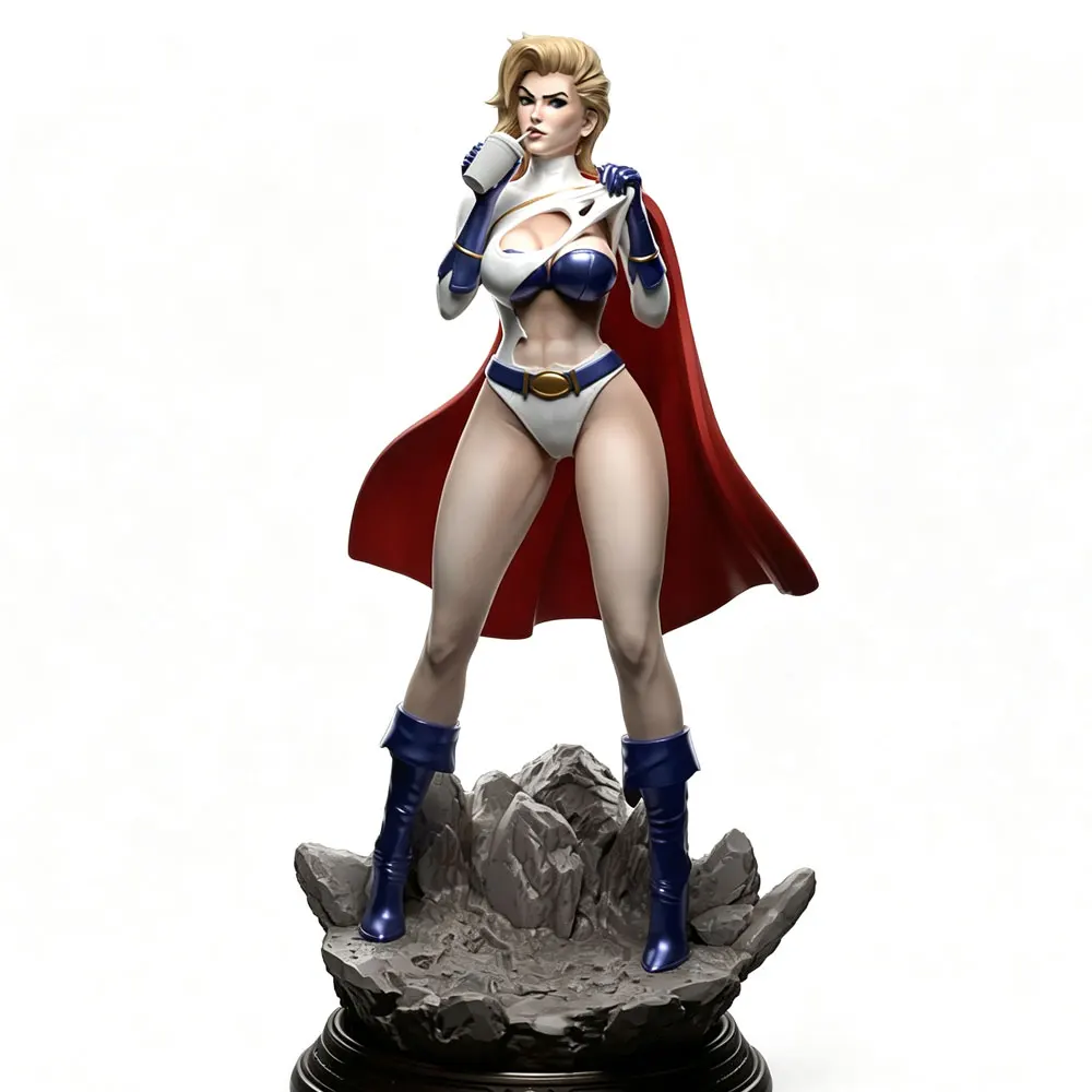 Kit figura resina 1/24 75mm – Muñeca GK sin montar para pintar