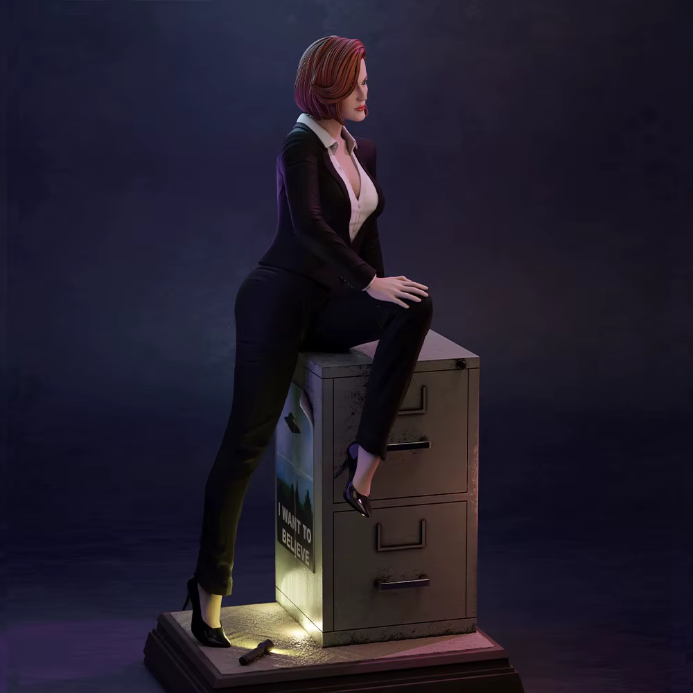 Figura de resina de gato en miniatura – Modelo 3D sin montar ni pintar - imagen 3