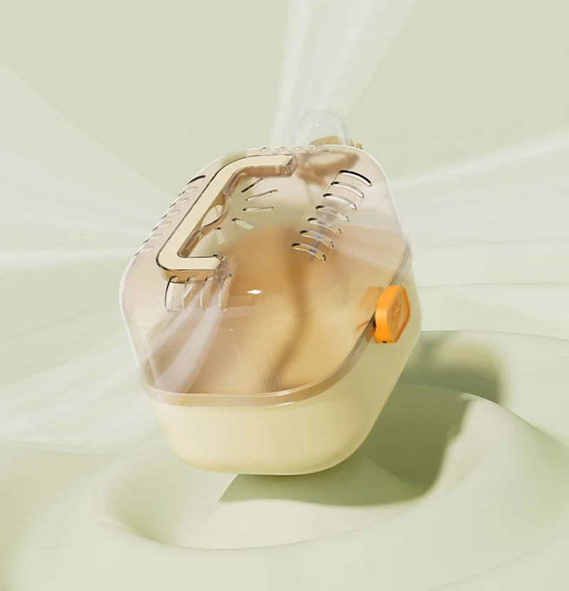 Detalle de botella de agua y ventilación