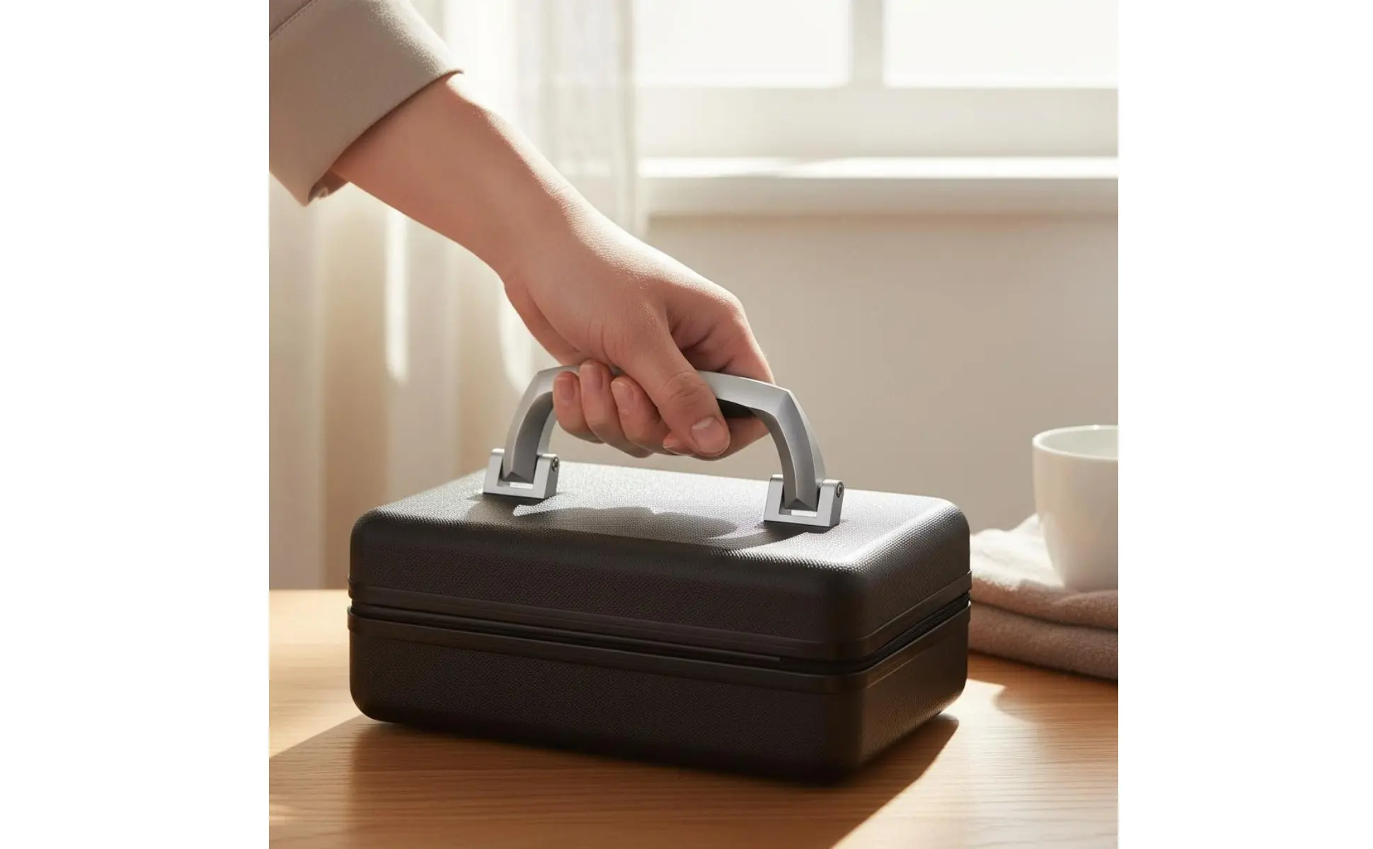 Manija de repuesto para maleta con agarre ergonómico