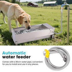 Bebedero automático acero inoxidable 7L para ganado – Vacas, ovejas y cabras