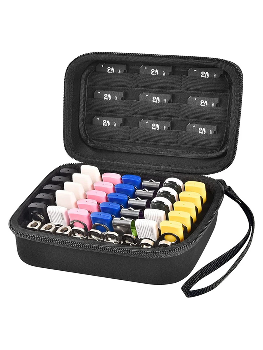 Organización portátil para accesorios electrónicos