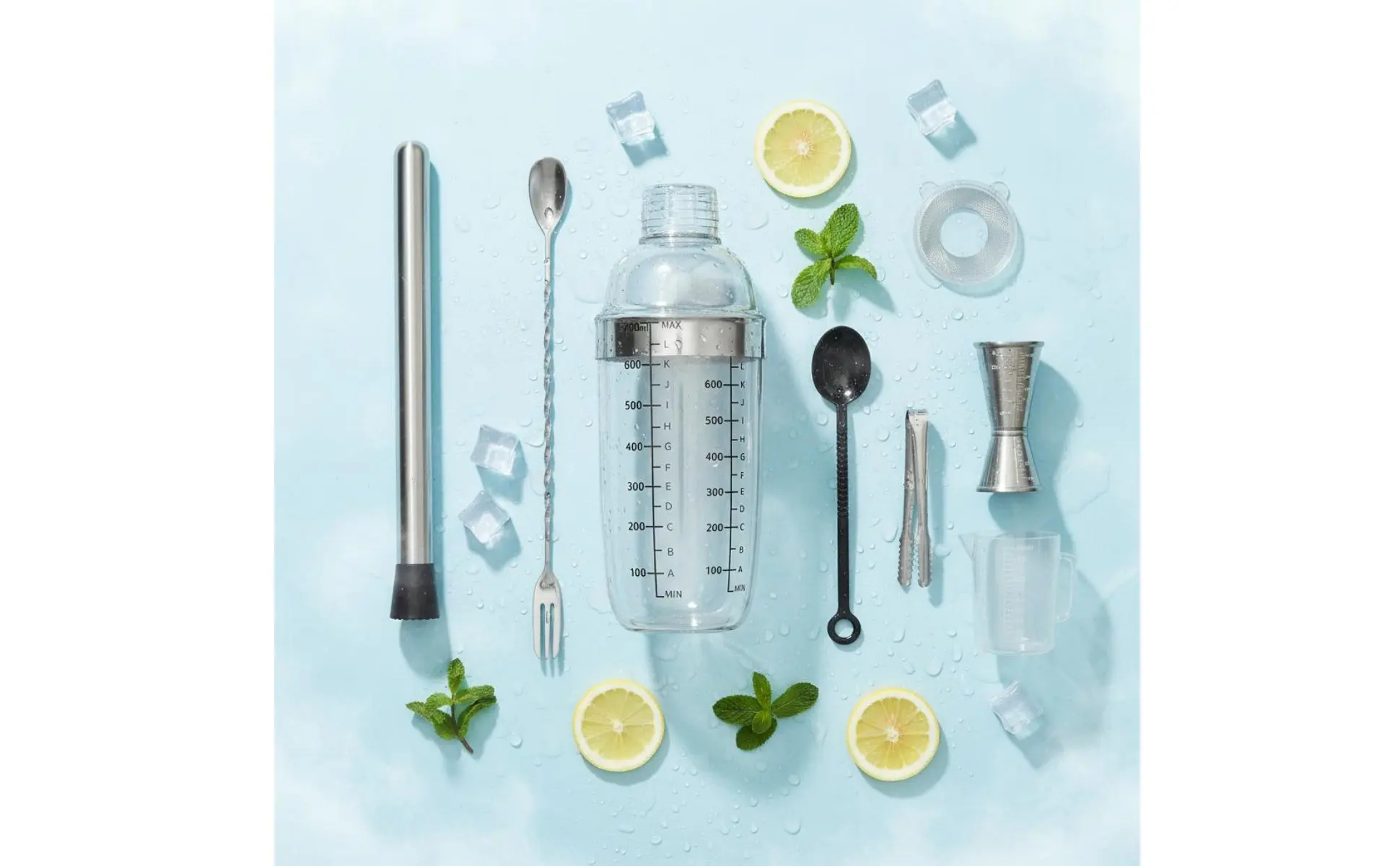 Machacador de acero inoxidable para triturar cítricos e ingredientes