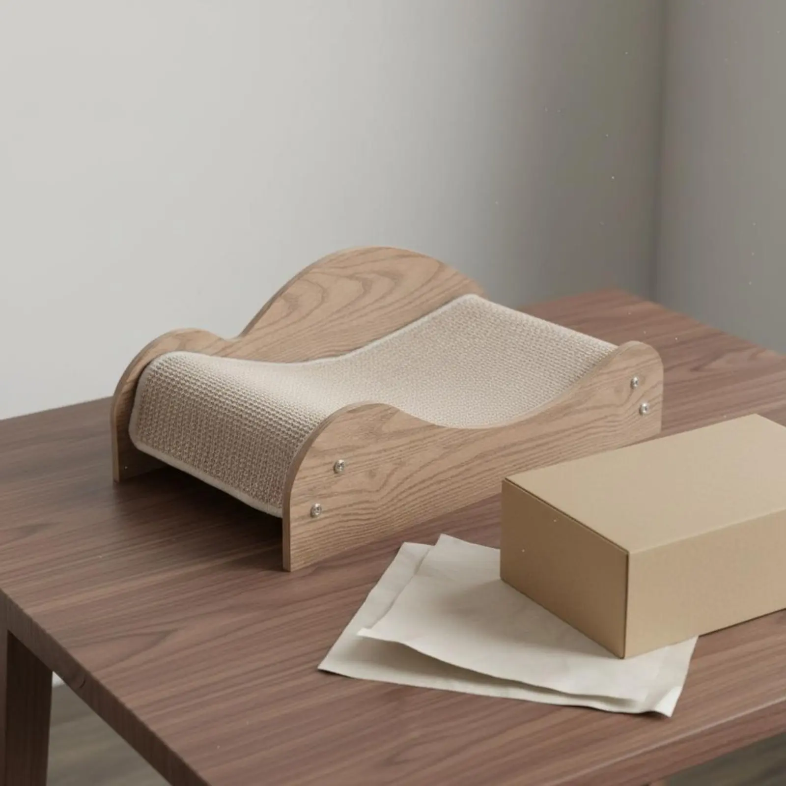 Cama rascador de sisal para gatos: protege y evita arañazos - imagen 5