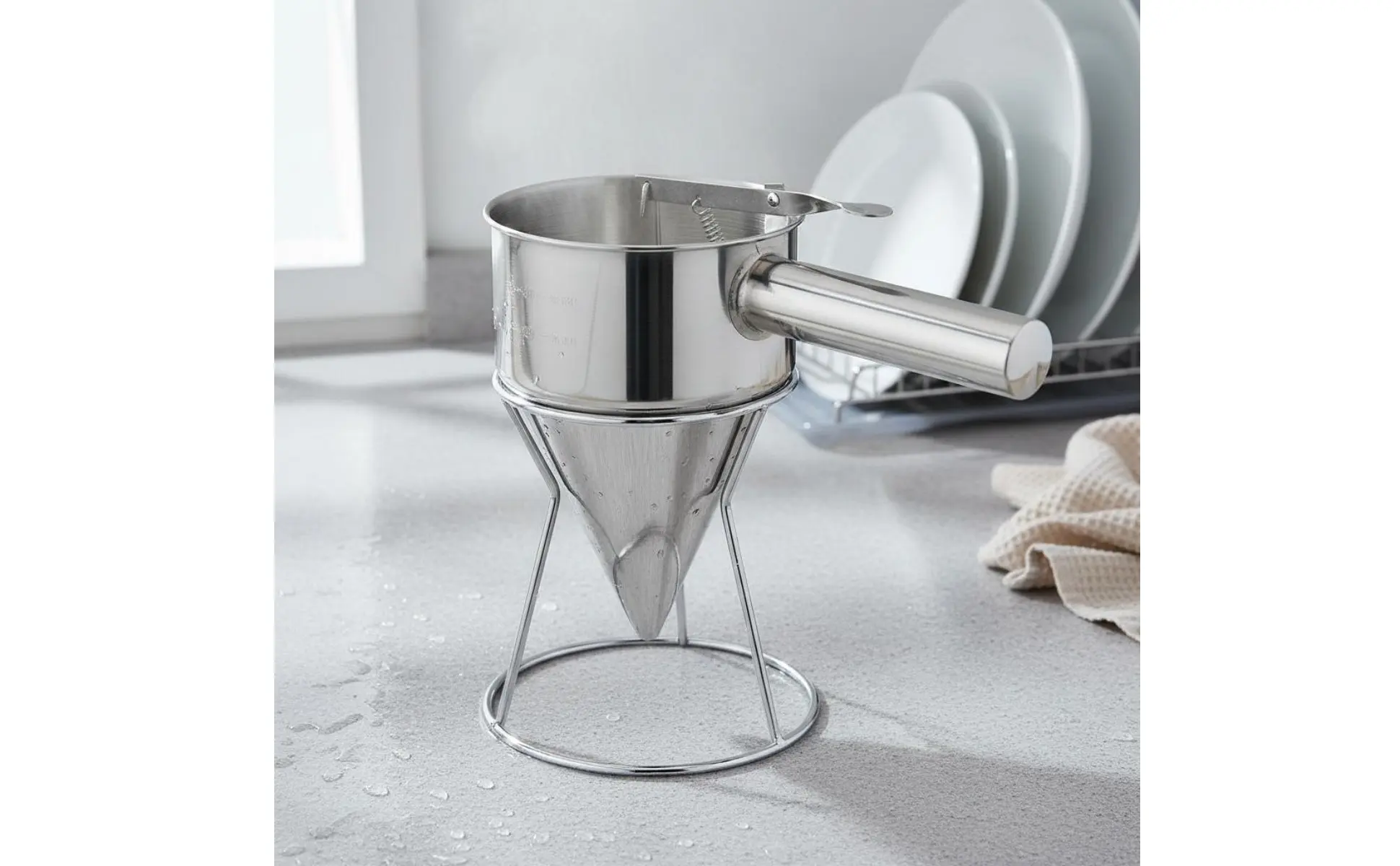 Herramienta de cocina de acero inoxidable y fácil de limpiar