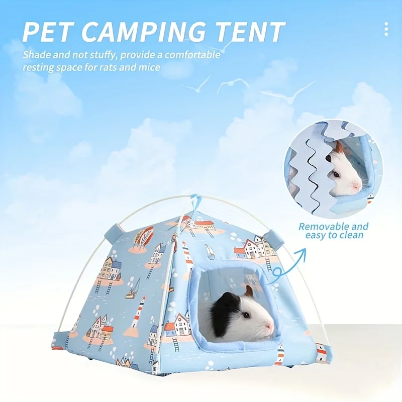 Casa tienda para hámster y ratas – Cama escondite fácil de limpiar - imagen 2