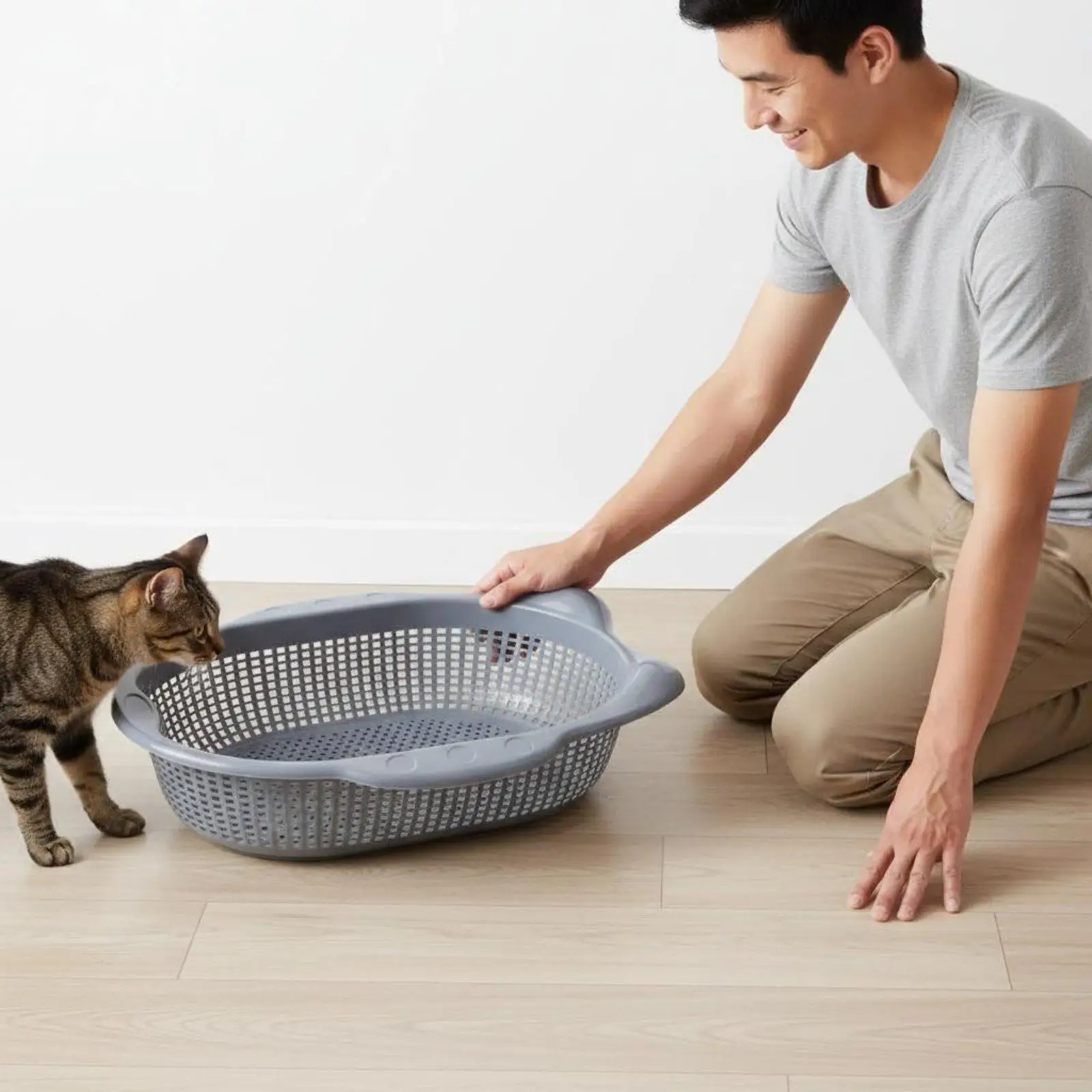 Cesta para gatos transpirable, duradera y que ahorra espacio - imagen 4