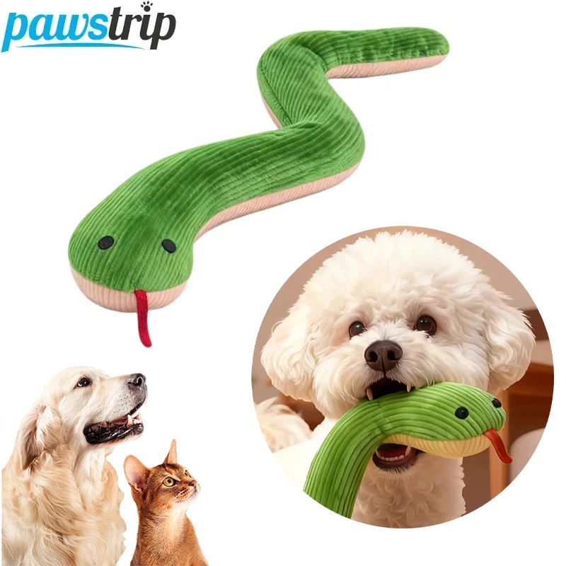 Juguete mordedor para perros resistente a mordidas, felpa con sonido - imagen 4