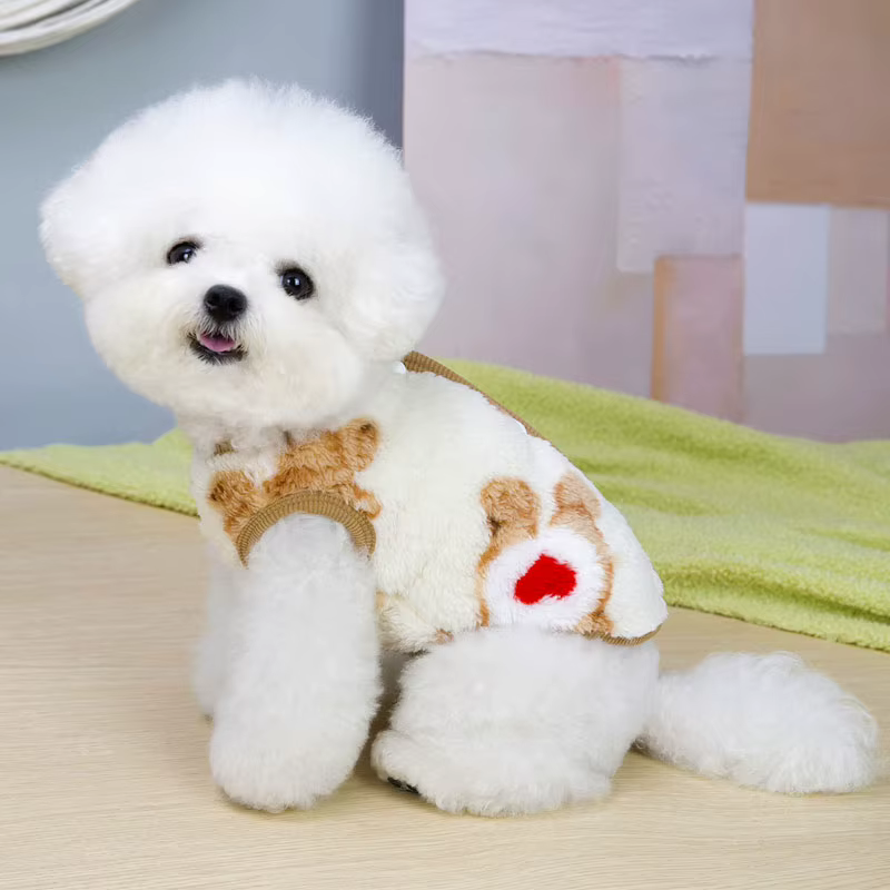 Chaleco polar estampado para perros pequeños y medianos - imagen 5