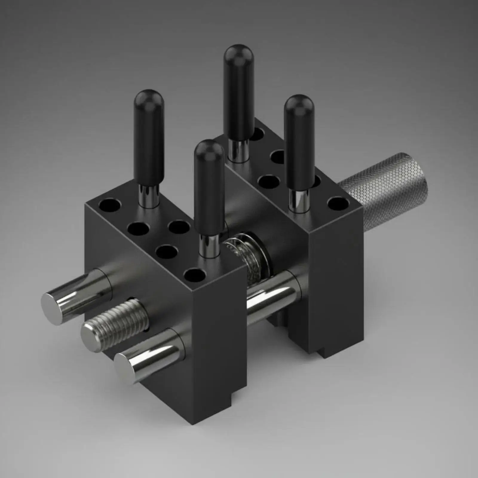 Tornillo banco compacto metálico abrazadera manualidades aficionados - imagen 2