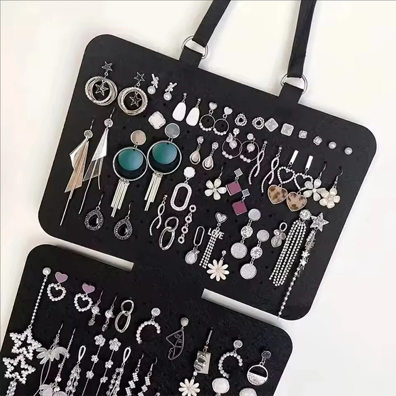 Bolsa colgante organizadora de fieltro para accesorios de gato y perro - imagen 2