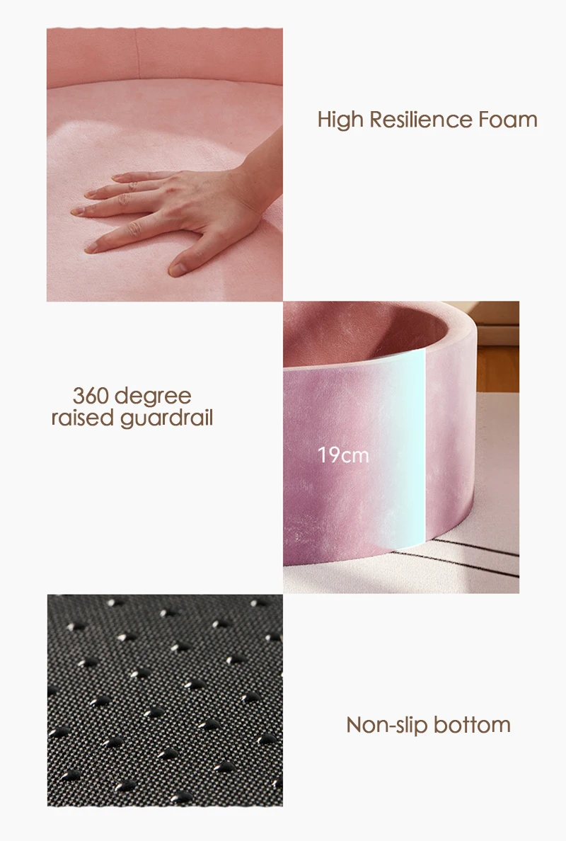 Cama con diseño de barandilla elevada