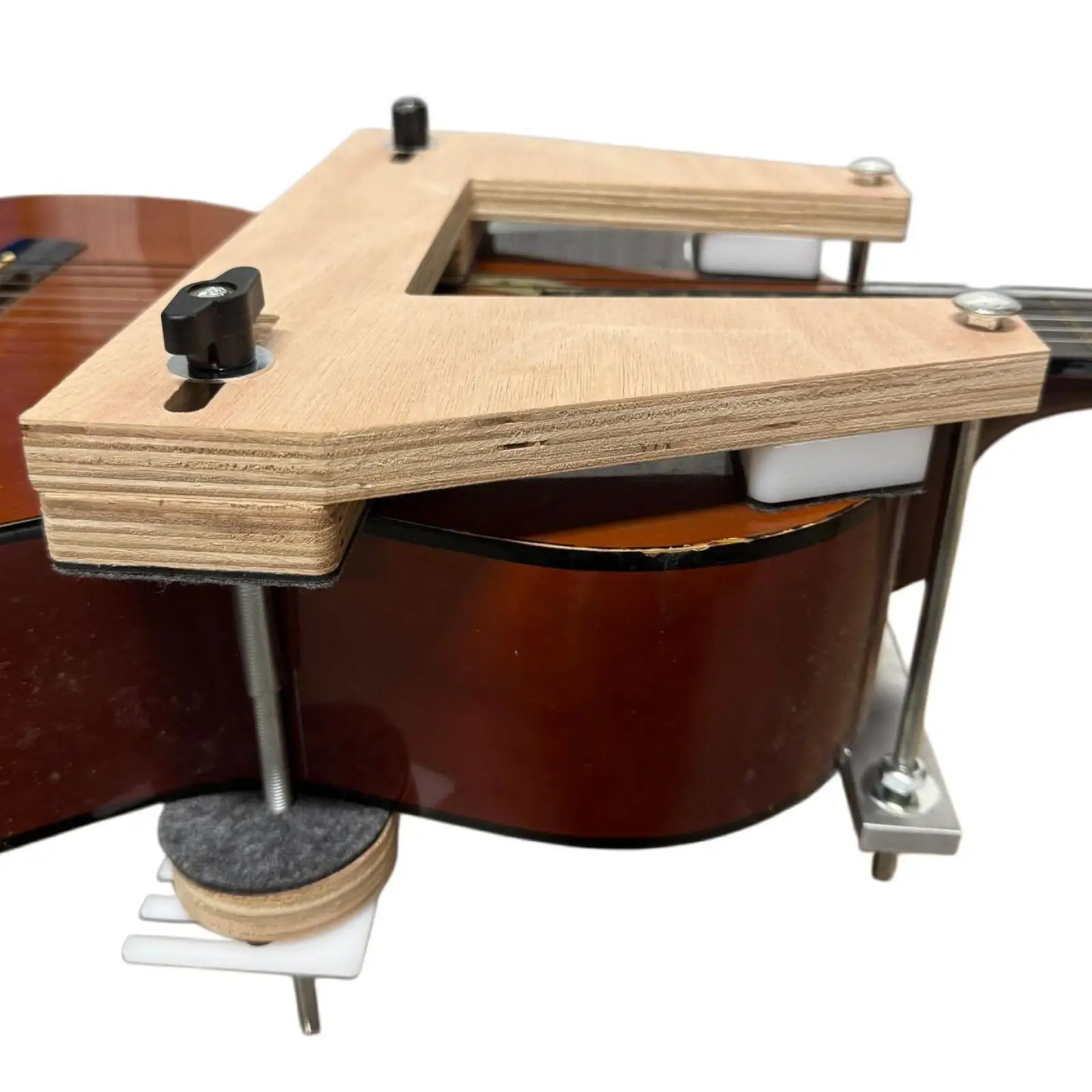 Jig Ajustable para Mástil de Guitarra – Reajuste Seguro para Taller