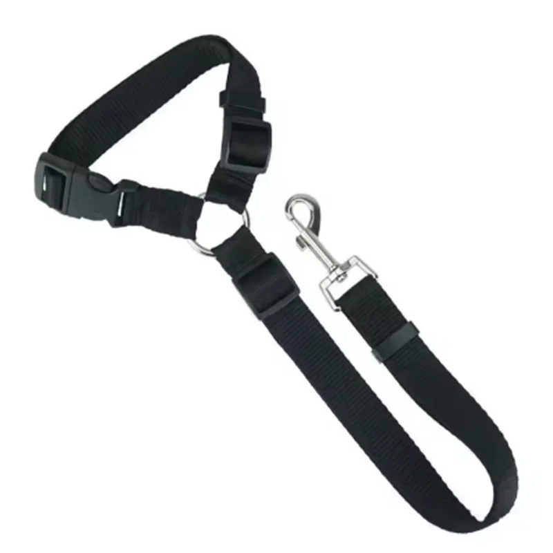 Cinturón de seguridad ajustable para perros – Viaje en coche - imagen 2
