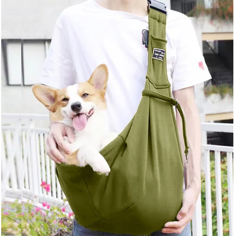 Bolso de transporte para gatos mensajero portátil de un solo hombro - imagen 3