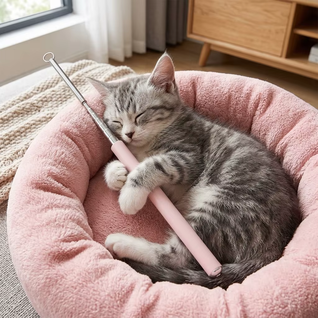Juguetes interactivos para felinos