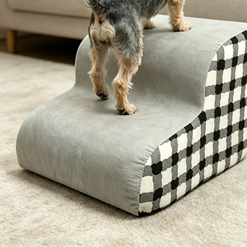 Escalera suave para perros pequeños – Rampa antideslizante - imagen 4