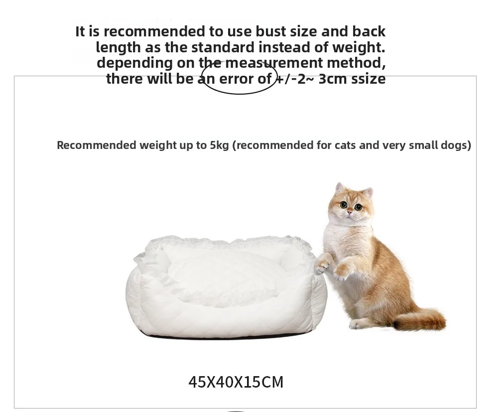 Nido giratorio para gatos y perros – Cama semicerrada cálida