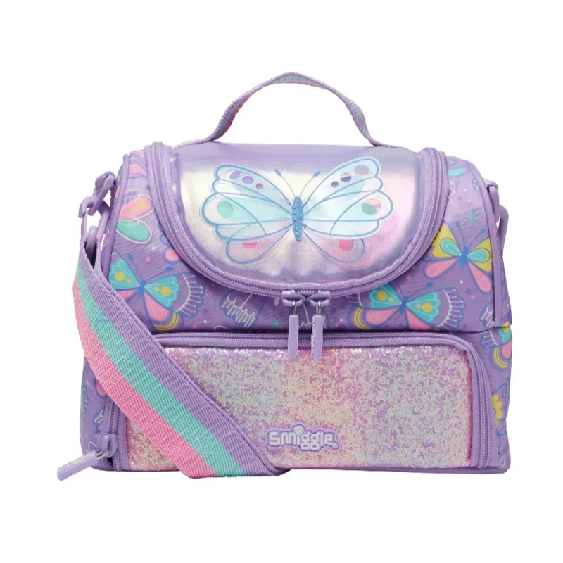 Mochila escolar Smiggle abierta