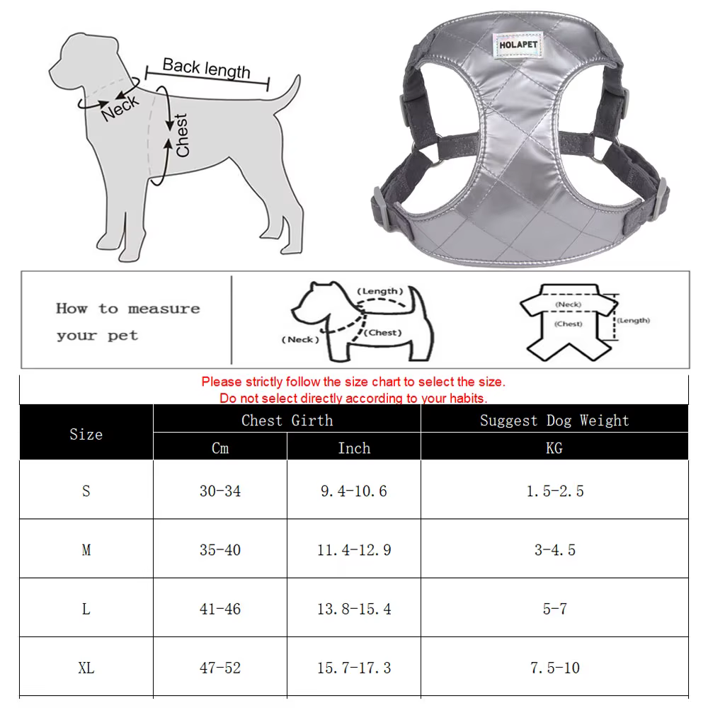 Arnés para perros con correa: transpirable y ajustable - imagen 5