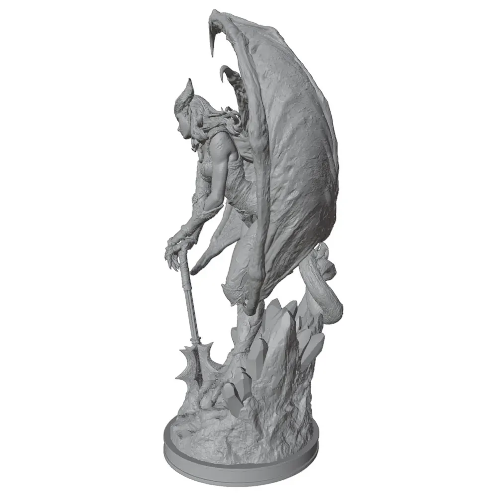 Figura Resina 1/24 Chica Sexy DIY – Miniatura GK Impresa 3D sin Pintar - imagen 3