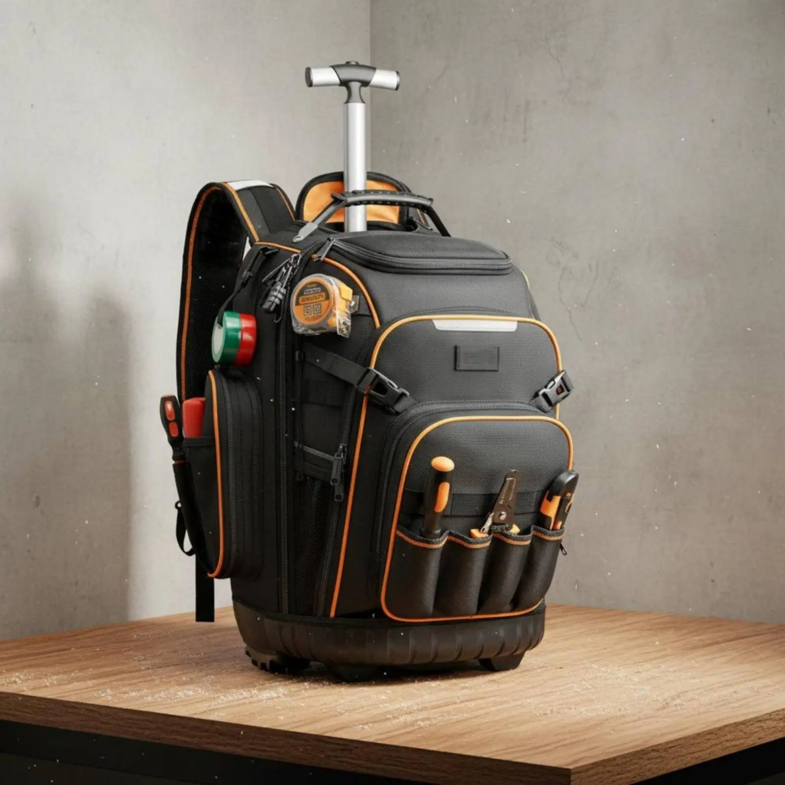 Mochila con Ruedas para Transportar Mascotas – Bolsa Organizador - imagen 3