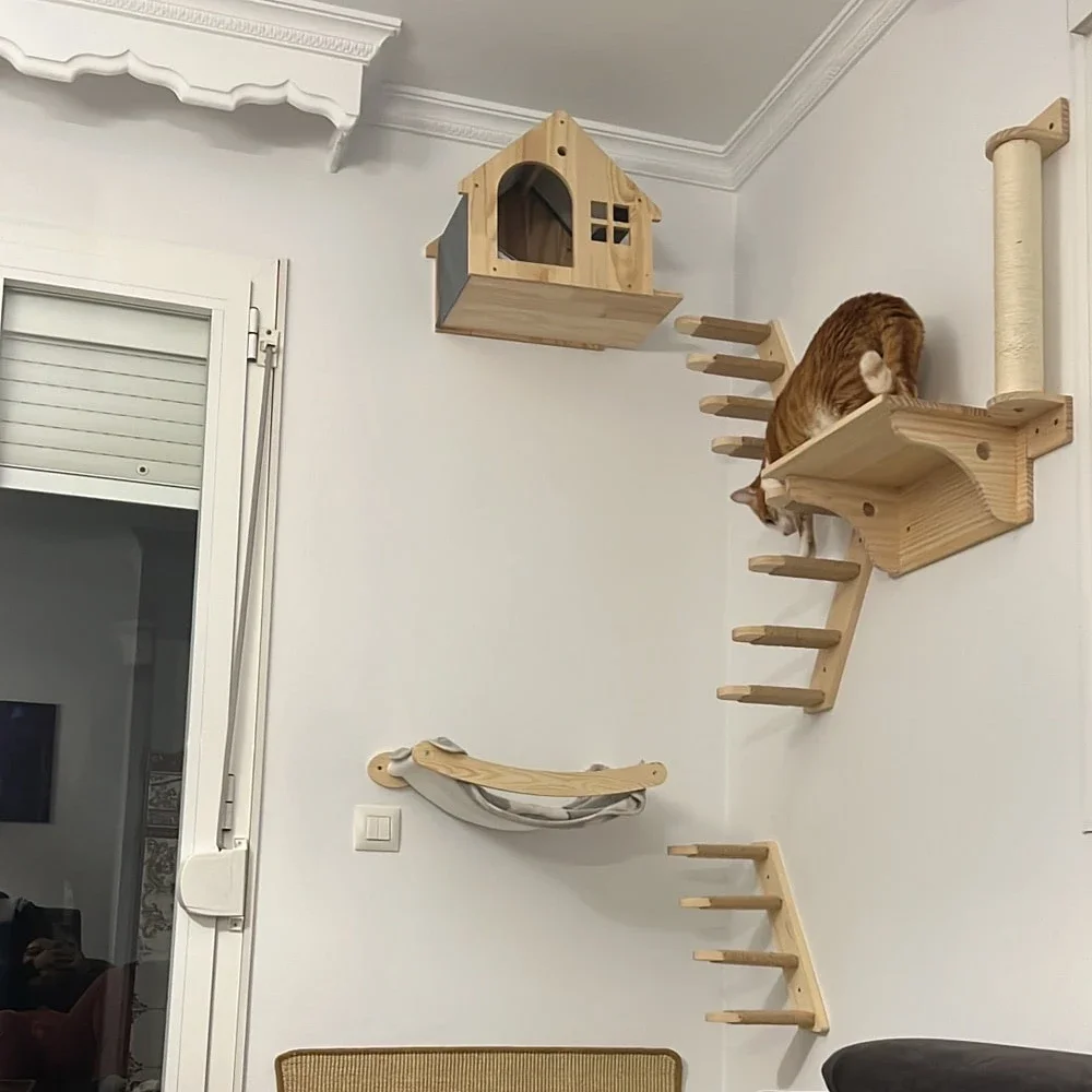 Poste rascador de sisal para gatos