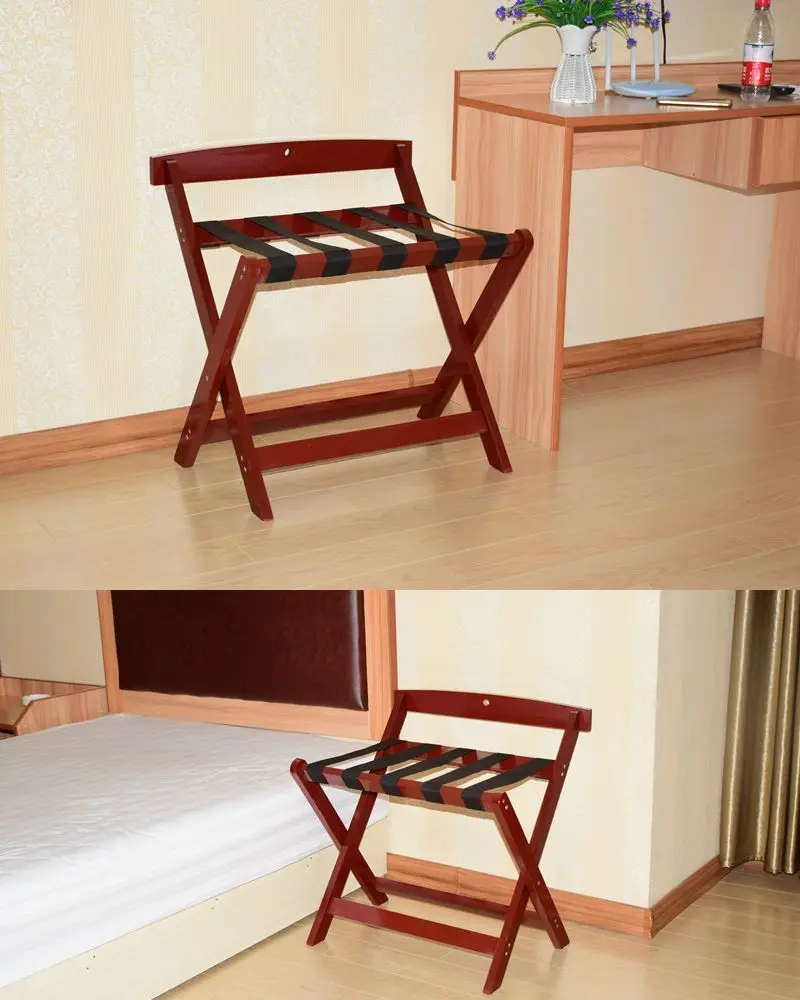 Estante plegable en habitación