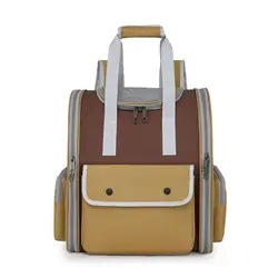Mochila transportín transpirable para gatos y perros pequeños