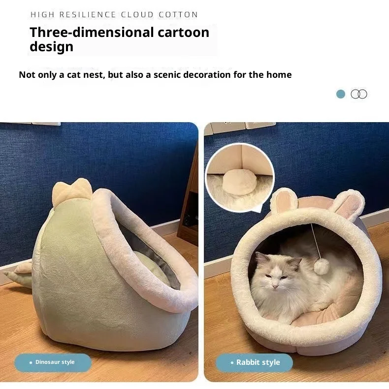 Casa para mascotas desmontable